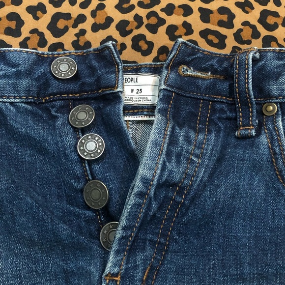 Free People Rock Denim Uptown Harbor Shorts *Size 25* NWT! - Picture 7 of 10